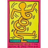 After Keith Haring Montreux Jazz Festival 1983 poster