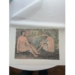 Henry Moore ‘Man and woman’ 1981. LITHOGRAPH