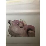 Henry Moore (1898-1986). Rare Lithograph 1983.