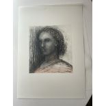 Henry Moore ‘Head of girl’ 1980 Lithograph