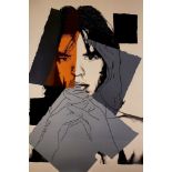 Andy Warhol 'Mick Jagger' Screenprint From Seabird `Edition. FS.11-147 1975