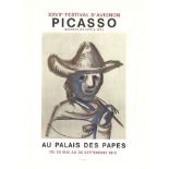 Pablo Picasso - XXVII Festival D' Avignon - Poster. 1973