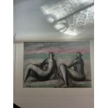Henry Moore ‘Two women seated on a beach’ 1979 Lithograph