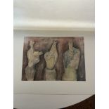 Henry Moore ‘Three figures’ 1980 Lithograph.