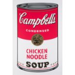 Andy Warhol 'Chicken Noodle Soup' Sunday B Morning Edition. 2008