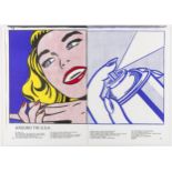 Roy Lichtenstein (1923-1997) From One Cent Life. Original Lithograph 1964 'Girl With Spray Can'