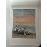 Henry Moore ‘Reclining figure’ 1981 Lithograph