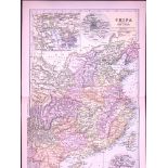 China & Shanghai 120-Year-Old Large Antique Map by G.W. Bacon-35