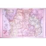 Africa Central 120-Year-Old Large Antique Map by G.W. Bacon-39