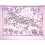 Chief Countries of the World 120-Year-Old Antique Map by G.W. Bacon-50