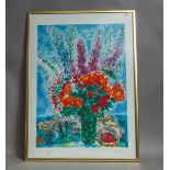 Chagall, Marc (1887 - 1985), "Bouquet de renoncules"