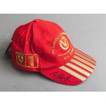 Michael Schumacher Cap "F1 World Champion - Six Times" (Ferrari / IDEA, 2003)