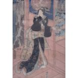 A JAPANESE WOODBLOCK PRINT