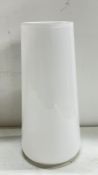 An encased white vase H37cm