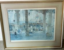 A Russell Flint print, signed lower right (79cm x 66cm)