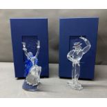 Two boxed Swarovski figures to include Isadora and Antonio "Magic of Dance", both with certificates,