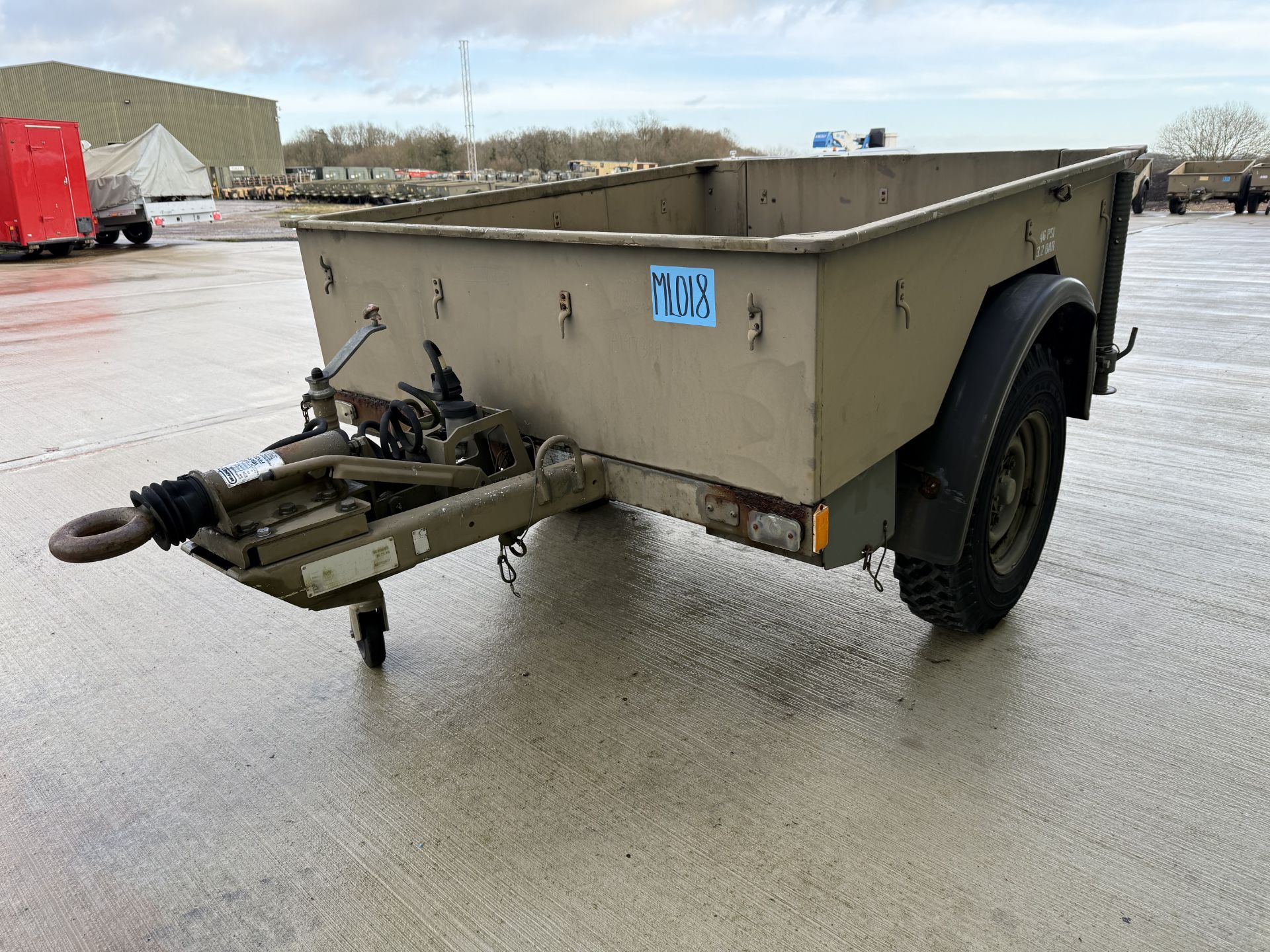 Penman 1.13T 2 Wheel Trailer, Direct UK MOD - Image 10 of 19