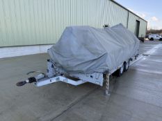 Lynton 2 Axle 3.5 Ton Trailer c/w Mast, Recently released from UK MOD