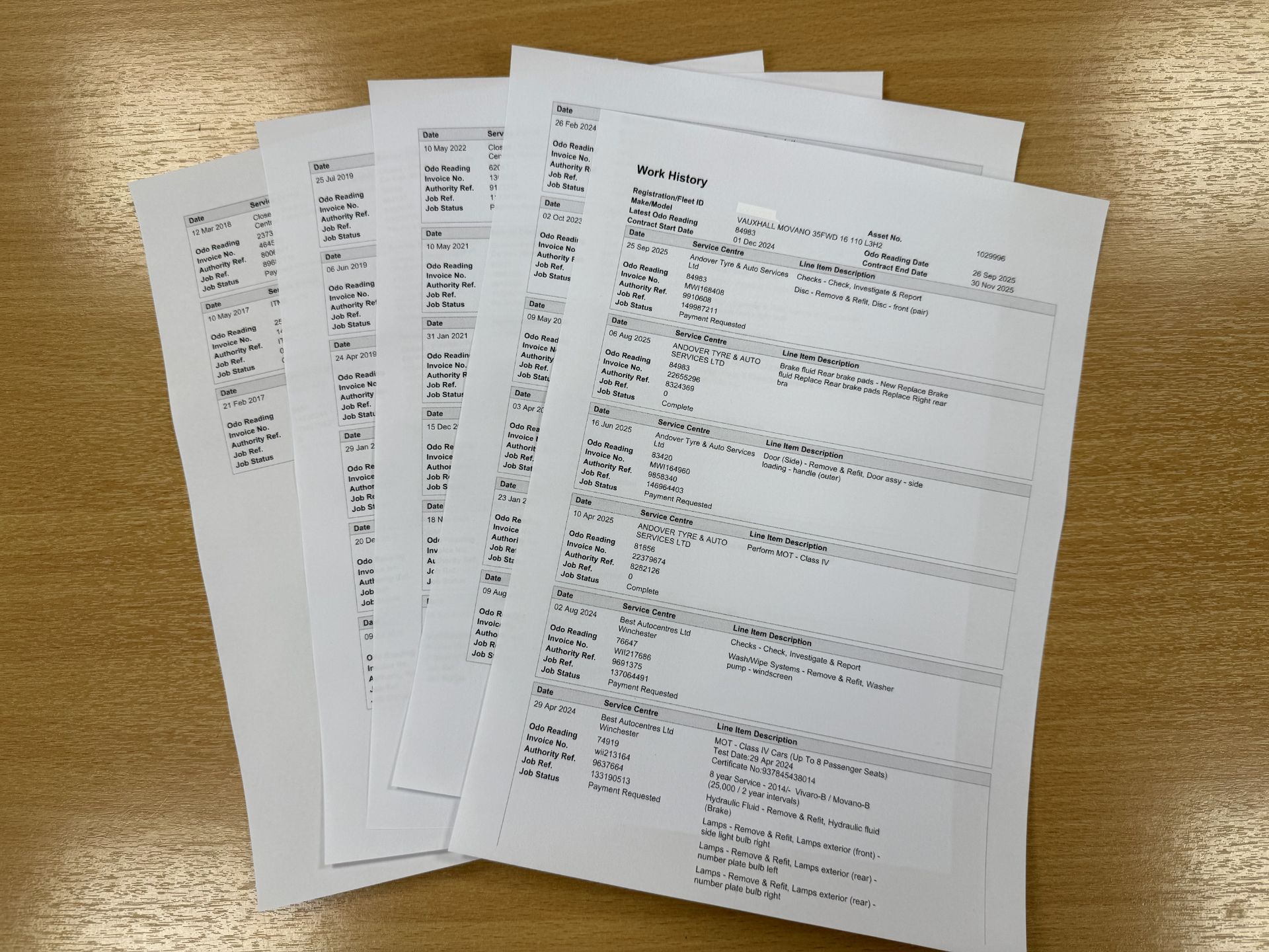 2016 Vauxhall Movano 3500 FWD CDTI Van, - Image 42 of 44