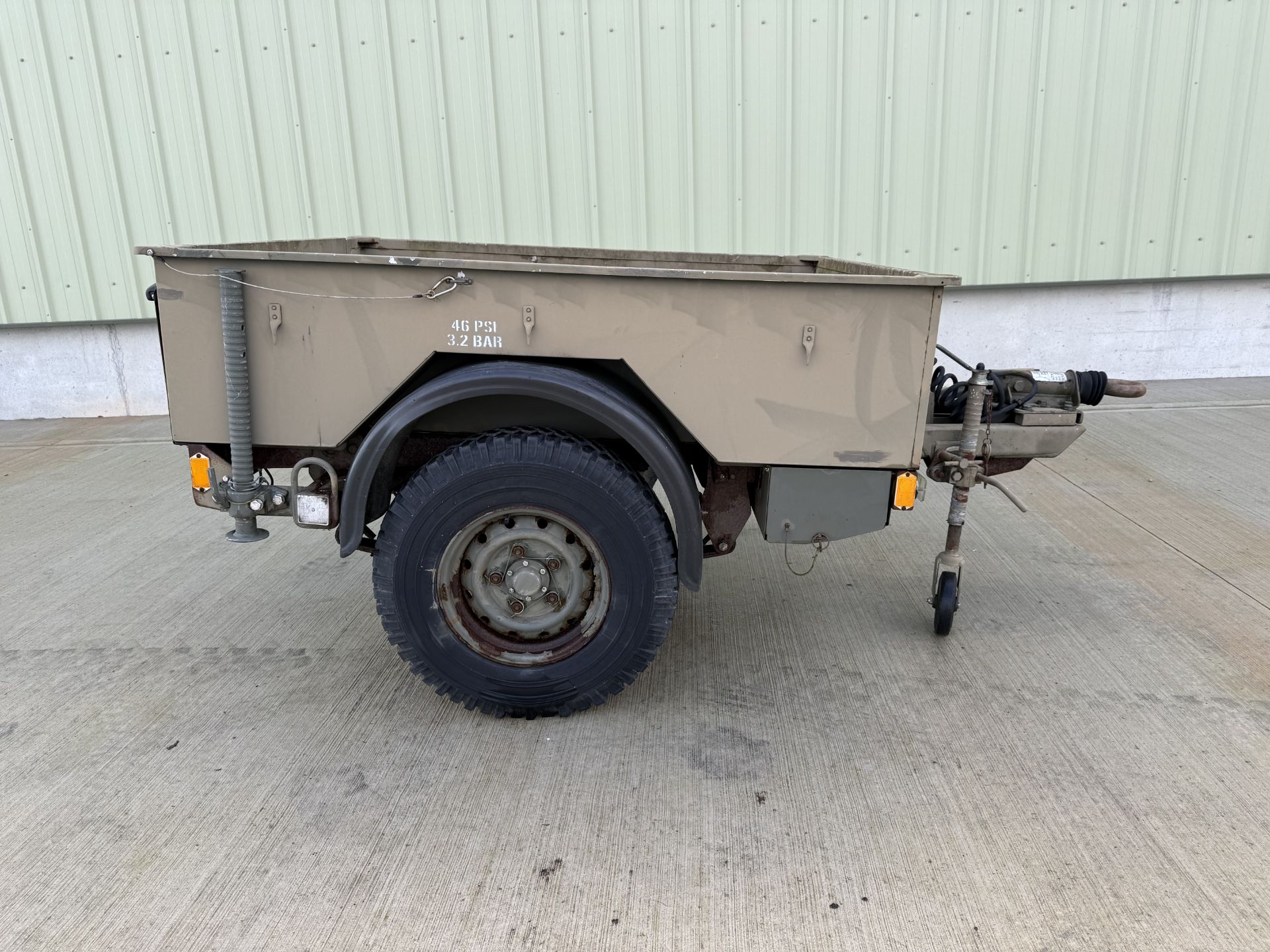 Penman 1.13T 2 Wheel Trailer, Direct UK MOD