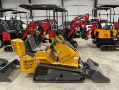 New Unissued 2025 BT360 Rubber Tracked Skid Steer Loader, Joystick Controls