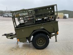 Ex Reserve Penman 1.13T 2 Wheel Trailer c/w Frame, Direct UK MOD