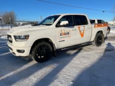 2023 DODGE RAM SPORT 1500, 4X4, 70,725 KM, QUAD CAB, LEATHER, SUNROOF, 5 FT BOX