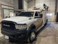 2022 RAM 5500 FIELD SERVICE TRUCK, CUMMINS, EXTENDED CAB, WITH BRUTUS TRUCK BODY, LINCOLN ELECTRIC